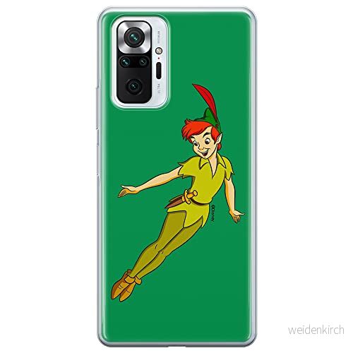 ERT GROUP mobiltelefonfodral för Xiaomi REDMI NOTE 10 PRO originalt och officiellt licensierat Disney mönster Peter Pan 001 anpassad till formen på mobiltelefonen, fodral tillverkad av TPU plast 5905131147714