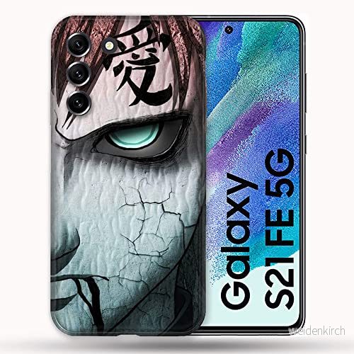 Fodral för Samsung Galaxy S21 FE / S21FE Manga Naruto Gaara 3614848199610