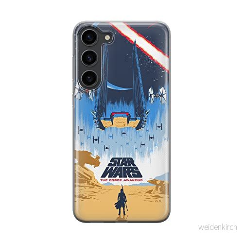 ERT GROUP mobiltelefonfodral för Samsung S23 originalt och officiellt licensierat Star Wars mönster 034 optimalt anpassad till formen på mobiltelefonen, fodral tillverkad av TPU plast 5905511424954