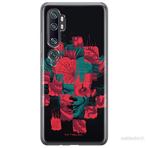 ERT GROUP mobiltelefonfodral för Xiaomi MI NOTE 10 / PRO originalt och officiellt licensierat Horror mönster It 013 anpassad till formen på mobiltelefonen, fodral tillverkad av TPU plast 5905131983015