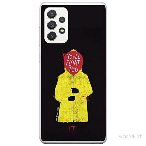 ERT GROUP mobiltelefonfodral för Samsung A52 5G / LTE 4G A52S originalt och officiellt licensierat Horror mönster It 003 anpassad till formen på mobiltelefonen, fodral tillverkad av TPU plast 5905131951557