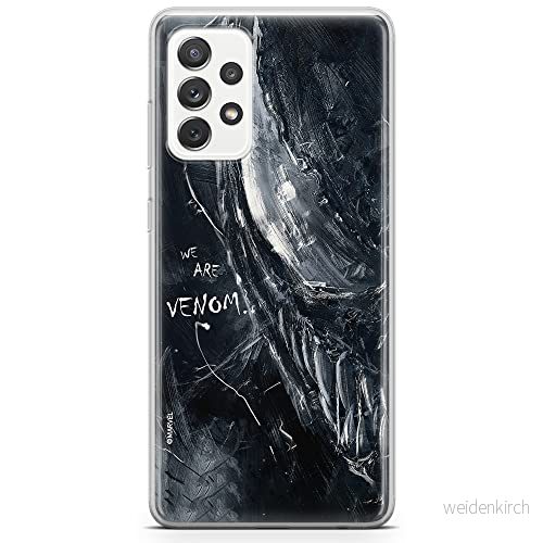 ERT GROUP mobiltelefonfodral för Samsung A73 5G originalt och officiellt licensierat Marvel mönster Venom 006 optimalt anpassad till formen på mobiltelefonen, fodral tillverkad av TPU plast 5904805519567