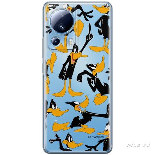 ERT GROUP mobiltelefonfodral för Xiaomi 13 LITE/CIVI 2 originalt och officiellt licensierat Looney Tunes mönster Duffy 002 optimalt anpassad till formen på mobiltelefonen, gedeeltelijk transparant 5905511930257