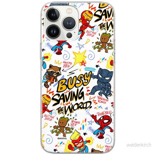 ERT GROUP mobiltelefonfodral för Samsung S10 PLUS originalt och officiellt licensierat Marvel mönster Avengers 026 Vit optimalt anpassad till formen på mobiltelefonen, fodral tillverkad av TPU plast 5904805197703