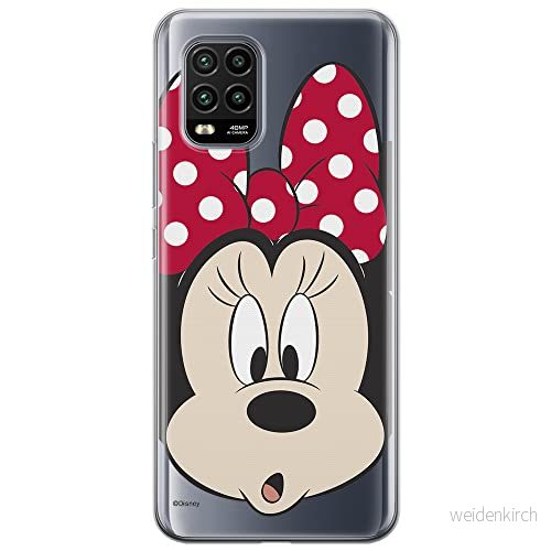 ERT GROUP mobiltelefonfodral för Xiaomi MI 10 LITE originalt och officiellt licensierat Disney mönster Minnie 054 optimalt anpassad till formen på mobiltelefonen, gedeeltelijk transparant 5903537144757