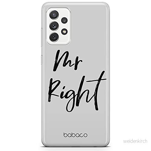 ERT GROUP mobiltelefonfodral för Samsung A33 5G originalt och officiellt licensierat Babaco mönster Mr Right 001 optimalt anpassad till formen på mobiltelefonen, fodral tillverkad av TPU plast 5904805350054
