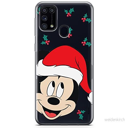 ERT GROUP mobiltelefonfodral för Samsung M31 originalt och officiellt licensierat Disney mönster Mickey 041 optimalt anpassad till formen på mobiltelefonen, gedeeltelijk transparant 5903932059939