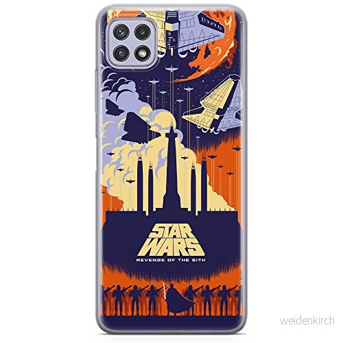 ERT GROUP mobiltelefonfodral för Samsung A22 5G originalt och officiellt licensierat Star Wars mönster 030 optimalt anpassad till formen på mobiltelefonen, fodral tillverkad av TPU plast 5903932809473