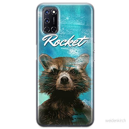 ERT GROUP mobiltelefonfodral för Oppo A92/ A72/ A52 originalt och officiellt licensierat Marvel mönster Rocket 006 optimalt anpassad till formen på mobiltelefonen, fodral tillverkad av TPU plast 5903040201978