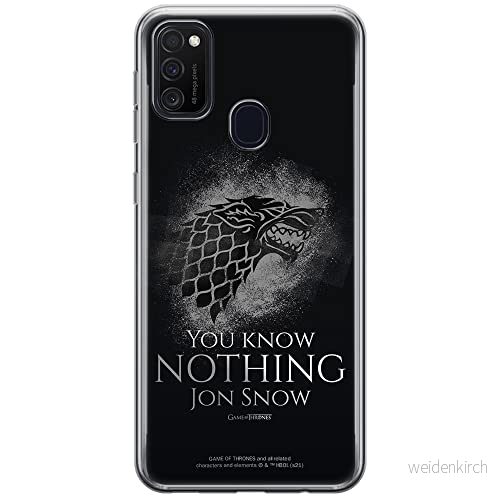 ERT GROUP mobiltelefonfodral för Samsung M21 originalt och officiellt licensierat Game od Thrones mönster of 020 anpassad till formen på mobiltelefonen, fodral tillverkad av TPU plast 5903932694505