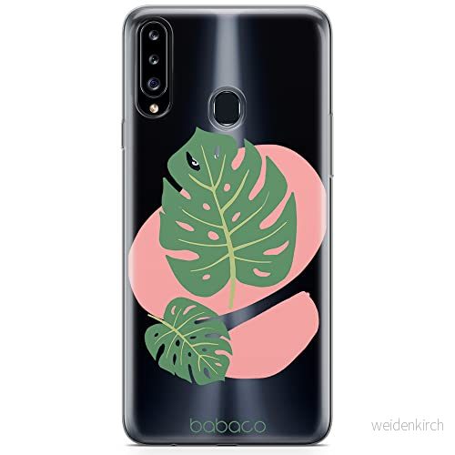 ERT GROUP mobiltelefonfodral för Samsung A20S originalt och officiellt licensierat Babaco mönster Plants 011 optimalt anpassad till formen på mobiltelefonen, gedeeltelijk transparant 5903932576047