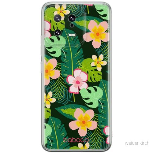 ERT GROUP mobiltelefonfodral för Xiaomi 13 originalt och officiellt licensierat Babaco mönster Flowers 019 optimalt anpassad till formen på mobiltelefonen, fodral tillverkad av TPU plast 5905511901554
