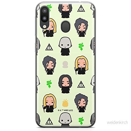 ERT GROUP mobiltelefonfodral för Samsung M20 originalt och officiellt licensierat Harry Potter mönster 246 optimalt anpassad till formen på mobiltelefonen, fodral tillverkad av TPU plast 5905131705471
