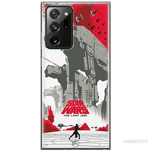 ERT GROUP mobiltelefonfodral för Samsung GALAXY NOTE 20 ULTRA originalt och officiellt licensierat Star Wars mönster 025 anpassad till formen på mobiltelefonen, fodral tillverkad av TPU plast 5903040365526