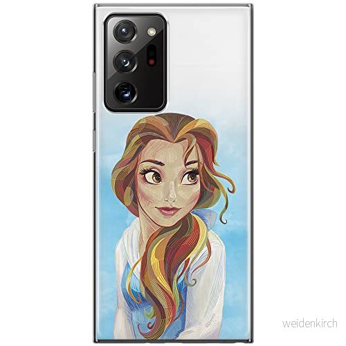 ERT GROUP mobiltelefonfodral för Samsung GALAXY NOTE 20 ULTRA originalt och officiellt licensierat Disney mönster Bella 003 anpassad till formen på mobiltelefonen, fodral tillverkad av TPU plast 5903040359457