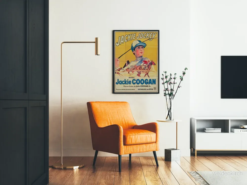 Vintageposter Jackie Jockey sportig väggdekoration - Bild 2
