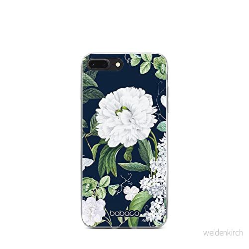 ERT GROUP mobiltelefonfodral för Iphone 7 PLUS/ 8 PLUS originalt och officiellt licensierat Babaco mönster Flowers 031 optimalt anpassad till formen på mobiltelefonen, fodral tillverkad av TPU plast 5905131279903