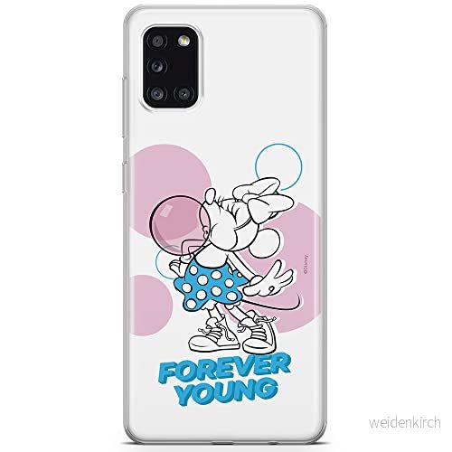 ERT GROUP mobiltelefonfodral för Samsung A31 originalt och officiellt licensierat Disney mönster Minnie 055 optimalt anpassad till formen på mobiltelefonen, fodral tillverkad av TPU plast 5903040213728
