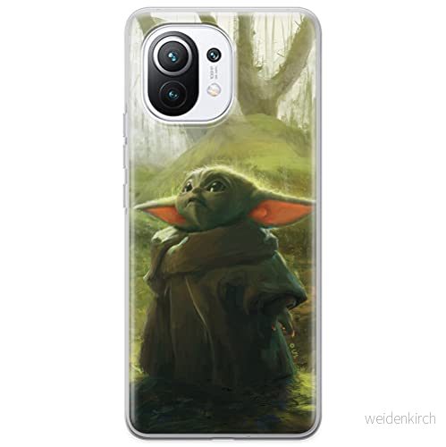 ERT GROUP mobiltelefonfodral för Xiaomi 11 originalt och officiellt licensierat Star Wars mönster Baby Yoda 017 optimalt anpassad till formen på mobiltelefonen, fodral tillverkad av TPU plast 5904805064951