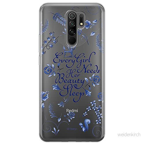 ERT GROUP mobiltelefonfodral för Xiaomi REDMI 9 originalt och officiellt licensierat Disney mönster Aurora 002 optimalt anpassad till formen på mobiltelefonen, gedeeltelijk transparant 5903040304969