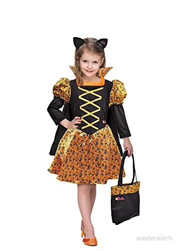 Barbie Kitten Witch Halloween Special Edition costume dress disguise official girl (Size 10 12 years) 8026196974286