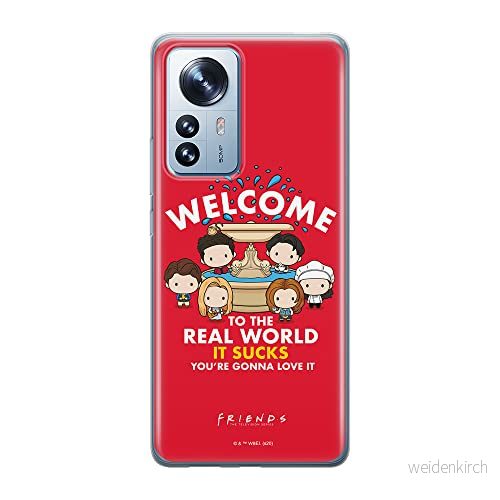 ERT GROUP mobiltelefonfodral för Xiaomi 12 / 12X originalt och officiellt licensierat Friends mönster 005 optimalt anpassad till formen på mobiltelefonen, fodral tillverkad av TPU plast 5905511485320
