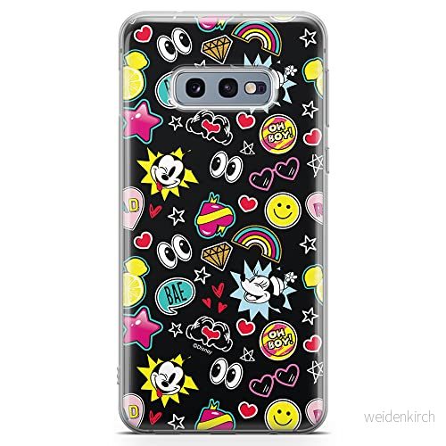 ERT GROUP mobiltelefonfodral för Samsung S10e originalt och officiellt licensierat Disney mönster Mickey & Minnie 013 optimalt anpassad till formen på mobiltelefonen, fodral tillverkad av TPU plast 5903537633121