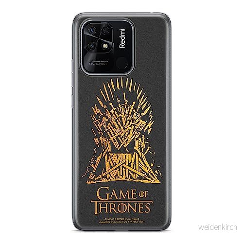 ERT GROUP mobiltelefonfodral för Xiaomi REDMI 10C originalt och officiellt licensierat Game of Thrones mönster 011 optimalt anpassad till formen på mobiltelefonen, fodral tillverkad av TPU plast 5905511544348