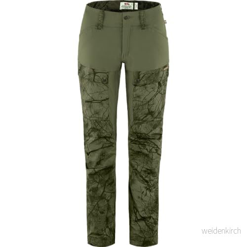 Fjallraven 86705 626 625 Keb Byxor Böjda W Sportbyxor Dam Grön Camo Laurel 34/R 7323450903039