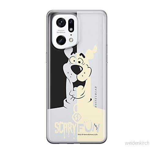 ERT GROUP mobiltelefonfodral för Oppo FIND X5 PRO originalt och officiellt licensierat Scooby Doo mönster 008 optimalt anpassad till formen på mobiltelefonen, gedeeltelijk transparant 5905511399870