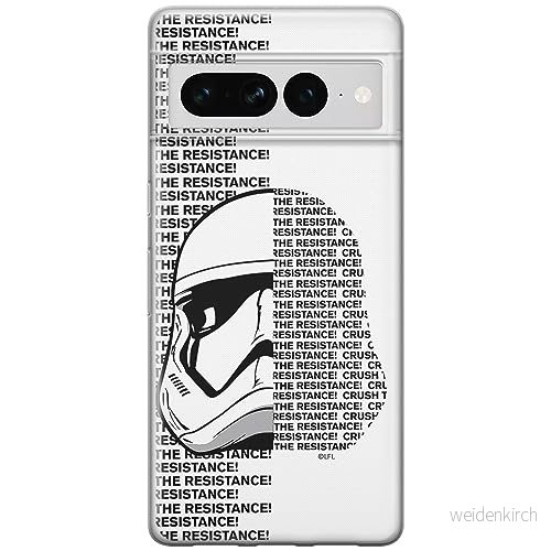 ERT GROUP mobiltelefonfodral för Google PIXEL 7 PRO originalt och officiellt licensierat Star Wars mönster Stormtrooper 012 anpassad till formen på mobiltelefonen, fodral tillverkad av TPU plast 5905795167370