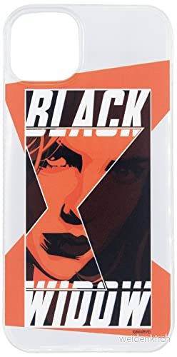ERT GROUP mobiltelefonfodral för Apple Iphone 14 PLUS originalt och officiellt licensierat Marvel mönster Black Widow 012 optimalt anpassad till formen på mobiltelefonen, gedeeltelijk transparant 5905131905567
