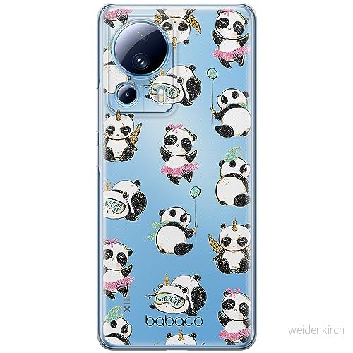 ERT GROUP mobiltelefonfodral för Xiaomi 13 LITE/CIVI 2 originalt och officiellt licensierat Babaco mönster Panda 008 optimalt anpassad till formen på mobiltelefonen, gedeeltelijk transparant 5905511924591