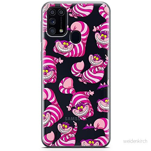 ERT GROUP mobiltelefonfodral för Samsung M31 originalt och officiellt licensierat Disney mönster Alice and Friends 004 optimalt anpassad till formen på mobiltelefonen, gedeeltelijk transparant 5905131780164