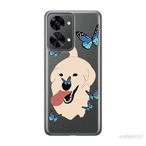 ERT GROUP mobiltelefonfodral för Oneplus NORD 2T 5G originalt och officiellt licensierat Babaco mönster Dogs 011 optimalt anpassad till formen på mobiltelefonen, gedeeltelijk transparant 5905511274511