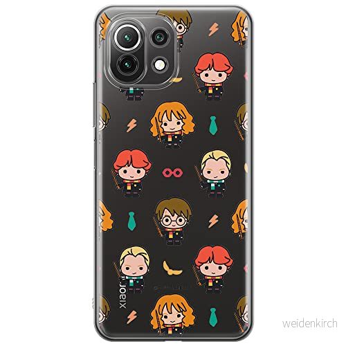 ERT GROUP mobiltelefonfodral för Xiaomi 11 LITE 4G/5G originalt och officiellt licensierat Harry Potter mönster 245, gedeeltelijk transparant 5905131709899