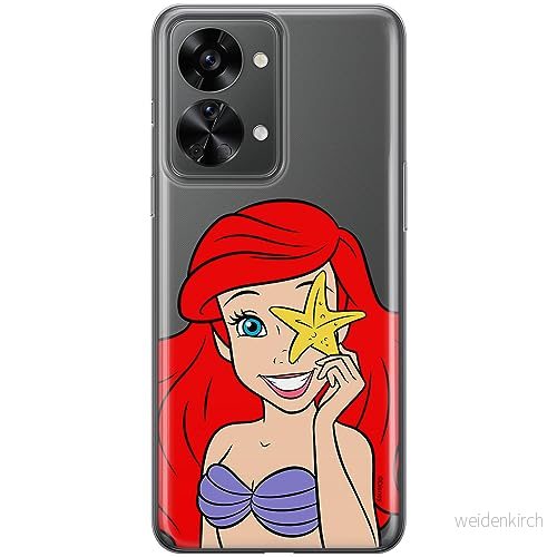 ERT GROUP mobiltelefonfodral för OnePlus NORD 2T 5G originalt och officiellt licensierat Disney mönster Ariel 009 optimalt anpassad till formen på mobiltelefonen, gedeeltelijk transparant 5905795046132