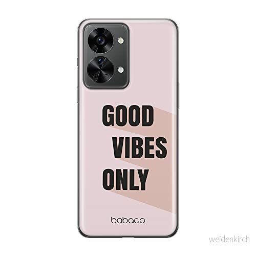 ERT GROUP mobiltelefonfodral för Oneplus NORD 2T 5G originalt och officiellt licensierat Babaco mönster 90's Girl 007 optimalt anpassad till formen på mobiltelefonen, fodral tillverkad av TPU plast 5905511272227
