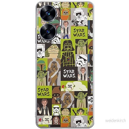 ERT GROUP mobiltelefonfodral för Realme C55 originalt och officiellt licensierat Star Wars mönster 033 optimalt anpassad till formen på mobiltelefonen, fodral tillverkad av TPU plast 5905511864019