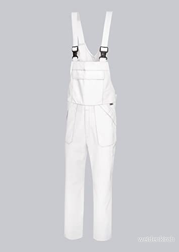 BP 1681 558 21 Ln unisex arbetslastskos, med elastisk, justerbar midja, 245 x 00 g/m² tygblandning, vit, 4010365805437