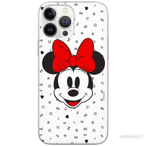 ERT GROUP mobiltelefonfodral för Samsung F62 / M62 originalt och officiellt licensierat Disney mönster Minnie 056 optimalt anpassad till formen på mobiltelefonen, fodral tillverkad av TPU plast 5904805525711