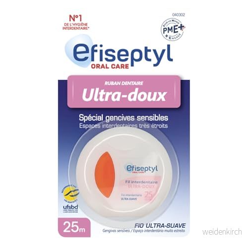 Efiseptyl ultramjuk tandtråd 25 m paket med 1 3031440403028