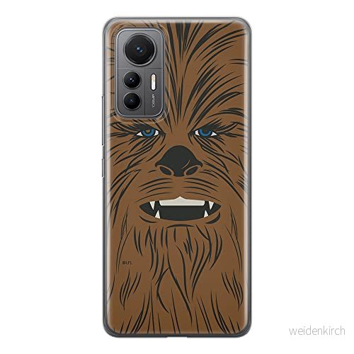 ERT GROUP mobiltelefonfodral för Xiaomi 12 LITE originalt och officiellt licensierat Star Wars mönster Chewbacca 005 optimalt anpassad till formen på mobiltelefonen, fodral tillverkad av TPU plast 5905511505561