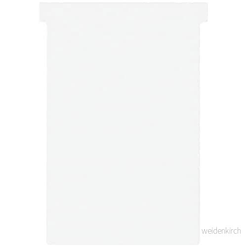 Nobo T kort A110 vit storlek 4 (förpackning med 100) 5016812389221