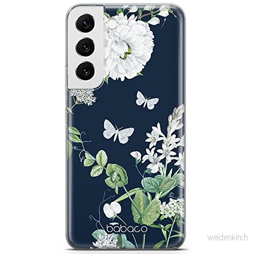 ERT GROUP mobiltelefonfodral för Samsung S22 originalt och officiellt licensierat Babaco mönster Flowers 032 optimalt anpassad till formen på mobiltelefonen, fodral tillverkad av TPU plast 5905131286215