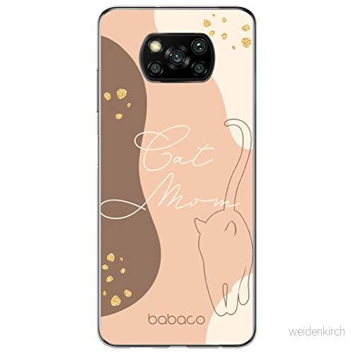 ERT GROUP mobiltelefonfodral för Xiaomi POCOPHONE X3 originalt och officiellt licensierat Babaco mönster Cats 006 optimalt anpassad till formen på mobiltelefonen, fodral tillverkad av TPU plast 5905131059161