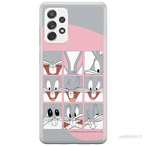 ERT GROUP mobiltelefonfodral för Samsung A53 5G originalt och officiellt licensierat Looney Tunes mönster Bugs 015 optimalt anpassad till formen på mobiltelefonen, fodral tillverkad av TPU plast 5905795078379