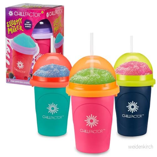 Bandai Chillfactor granitetsmugg levereras med sugrör blå, rosa eller grön slumpmässig färg CO07749 3701405815172