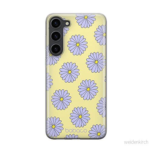 ERT GROUP mobiltelefonfodral för Samsung S23 originalt och officiellt licensierat Babaco mönster Flowers 021 optimalt anpassad till formen på mobiltelefonen, fodral tillverkad av TPU plast 5905511426101