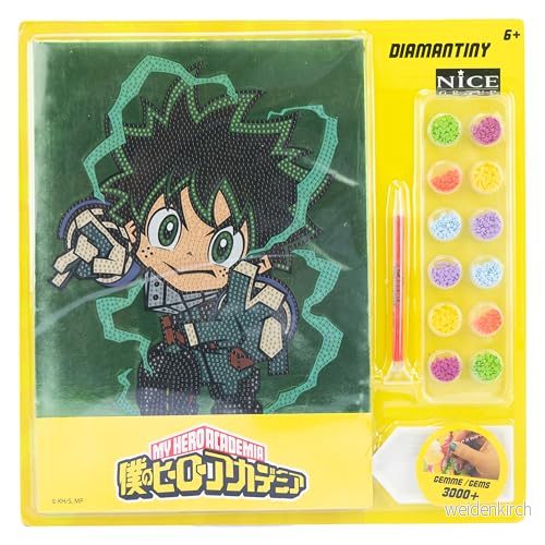 DIAMANTINY My Hero Academy Action Mosaikset skapar kristallkonst, diamantmålning, 1 bild A4, Midoriya 8056779690234